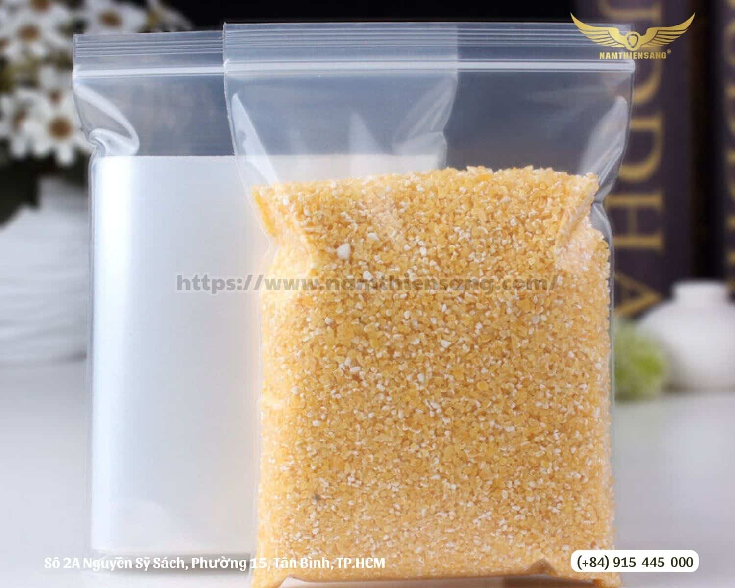 Túi PE Có Khóa Kéo (Zipper)