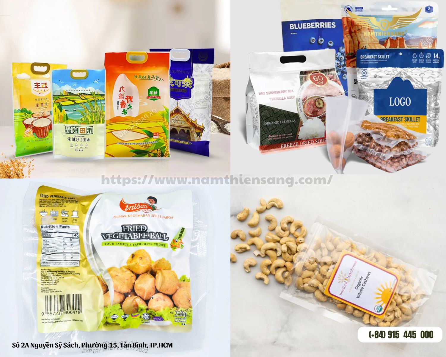 In Ấn Bao Bì Thực Phẩm Đẹp, Giả Rẻ, Chất Lượng - Nam Thiên Sáng