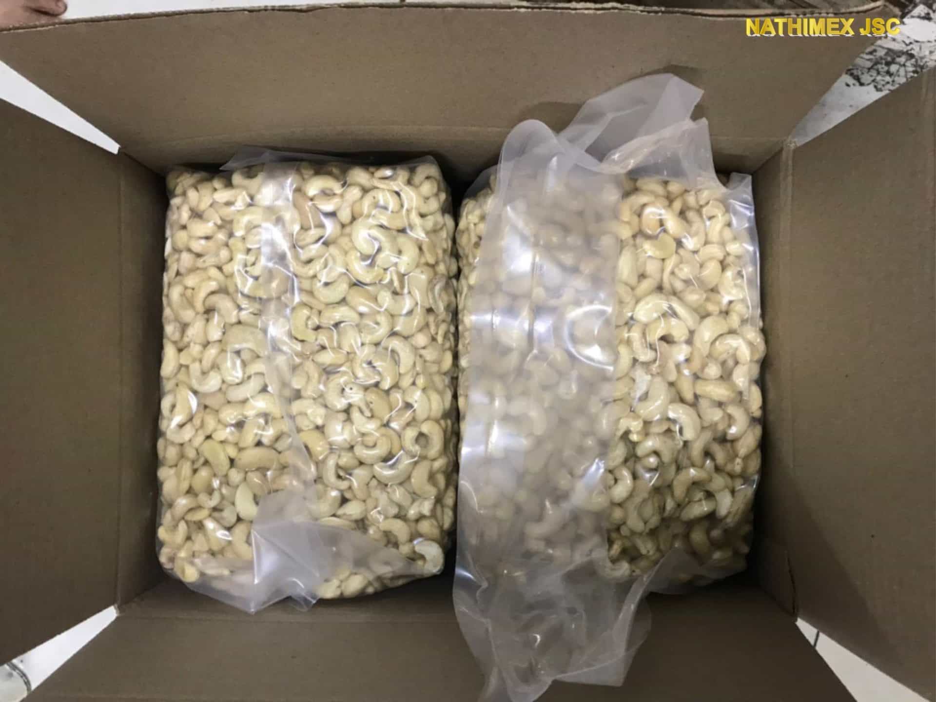 Bảo Quản Hạt điều bằng túi hút chân không