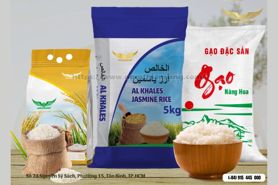 Bao Đựng Gạo 5kg Thiết Kế, In Ấn Theo Thương Hiệu Riêng - Giá Rẻ