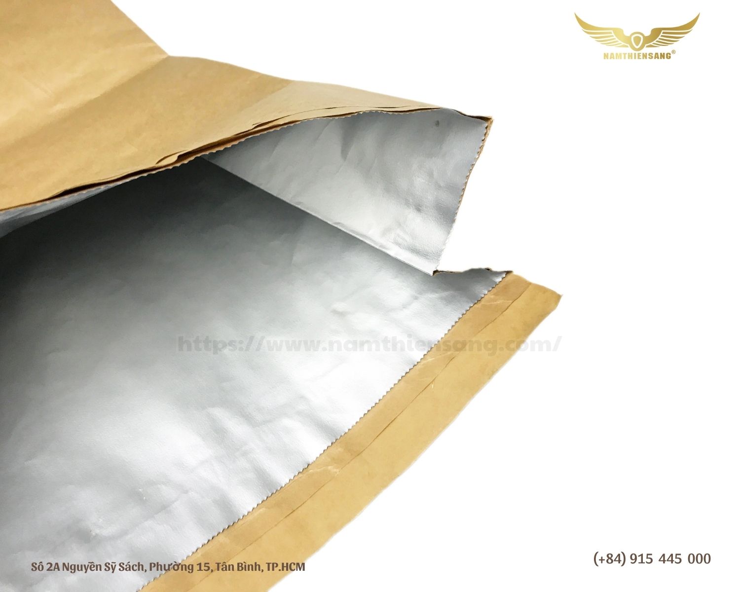  Lớp giữa – Màng ghép giấy kraft 