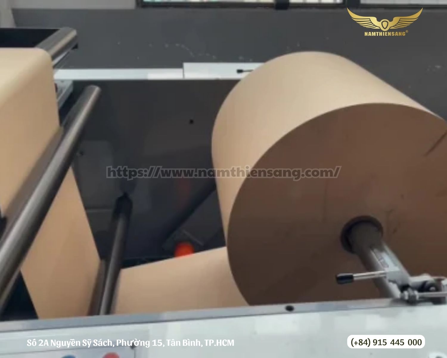 In Flexo Bao Bì Giấy Kraft
