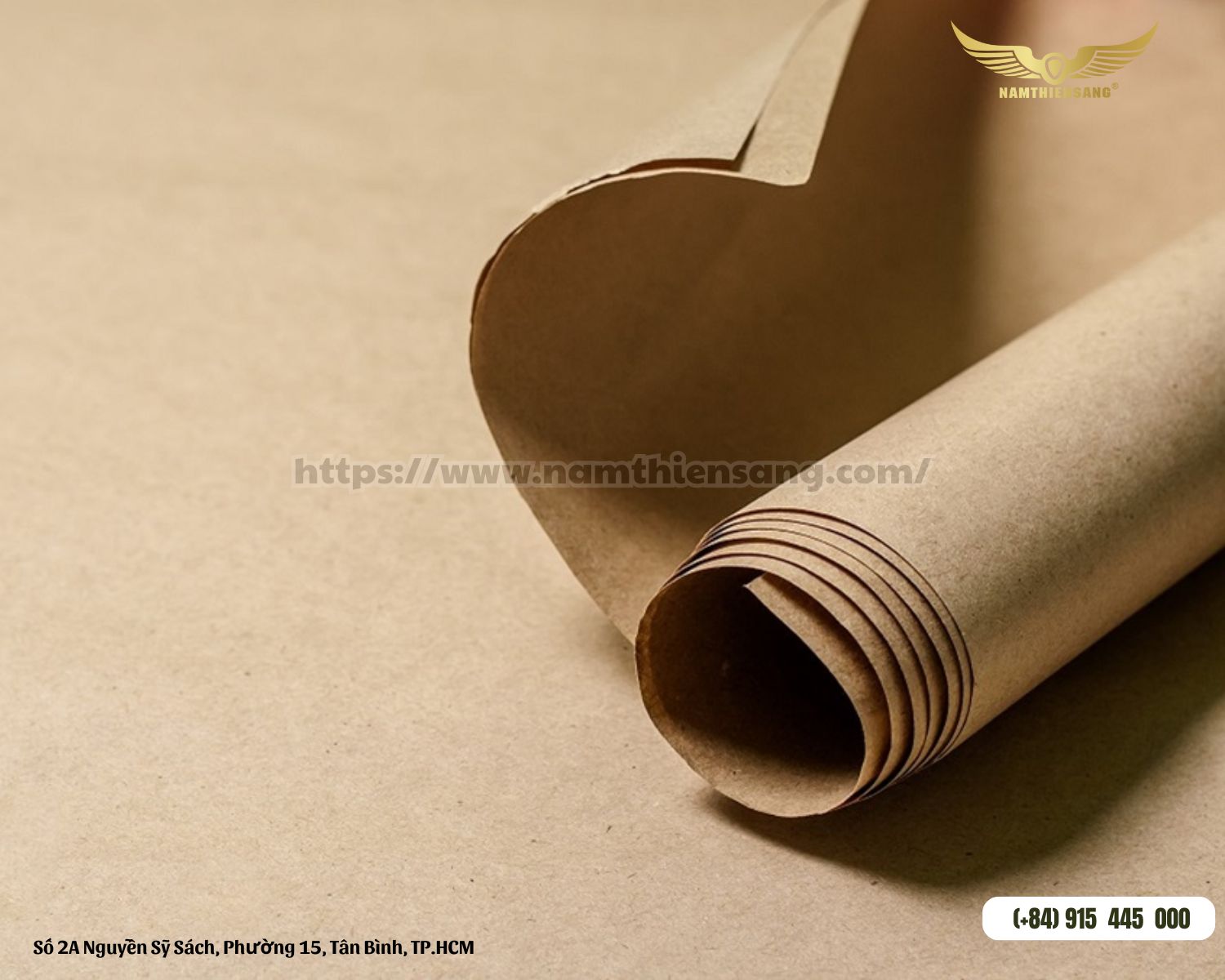 Lớp ngoài cùng – Giấy Kraft