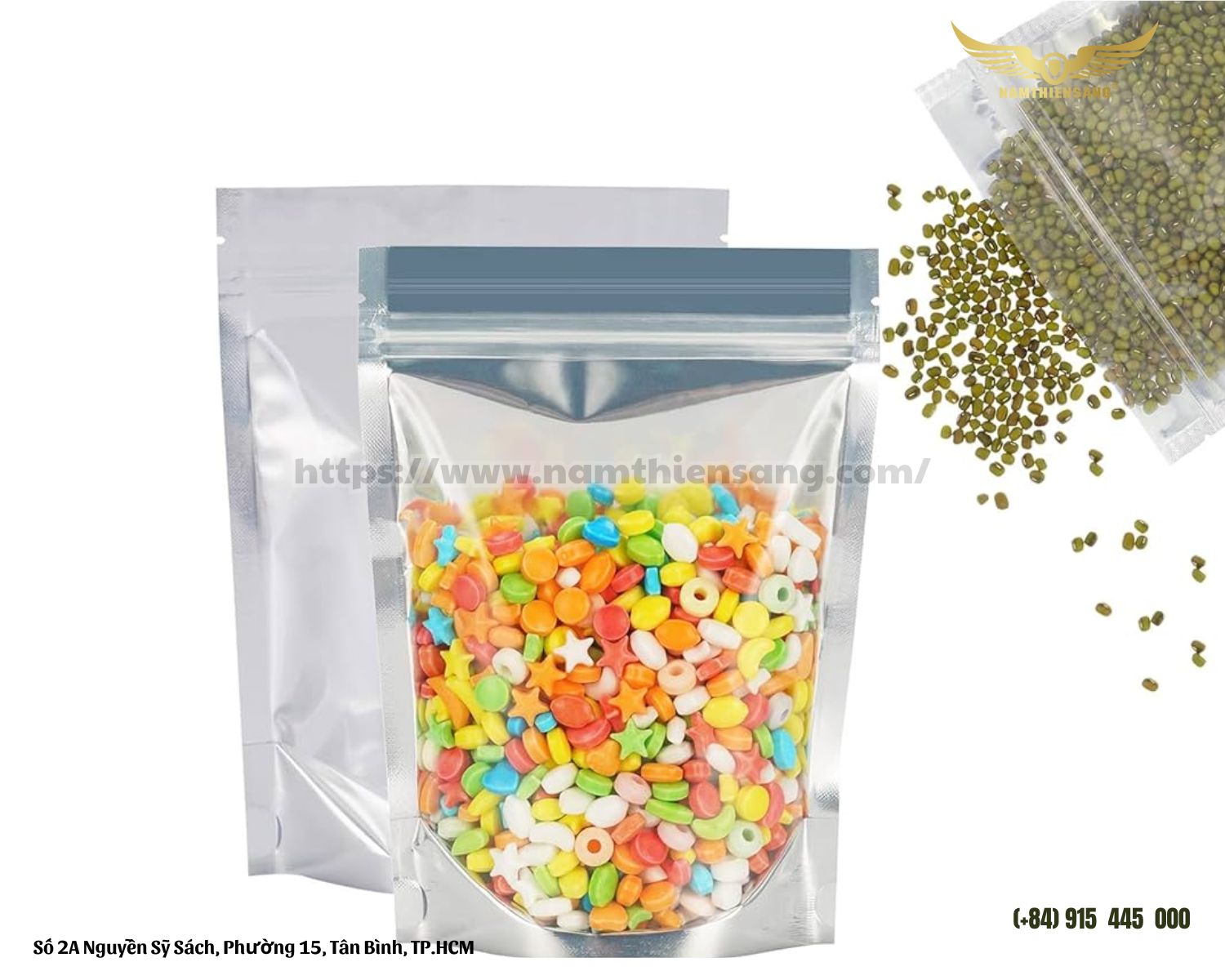 Các mẫu túi nhôm đựng thực phẩm