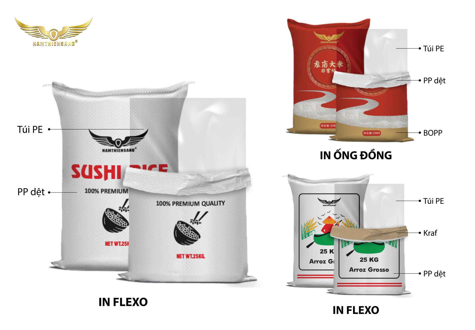 Các dòng bao bì PP