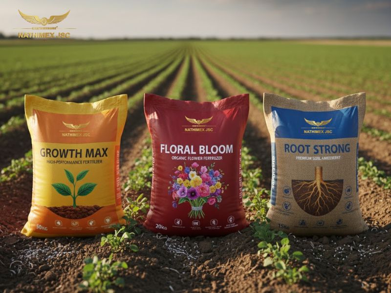 Bao Bì PP Dệt Đựng Phân Bón Thiết Kế Đẹp Giá Rẻ