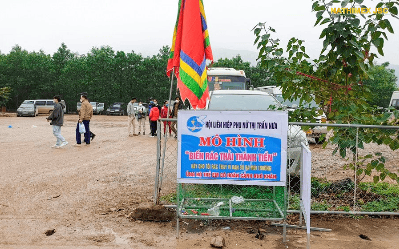biến rác thành tiền” của Hội Liên hiệp Phụ nữ (LHPN)