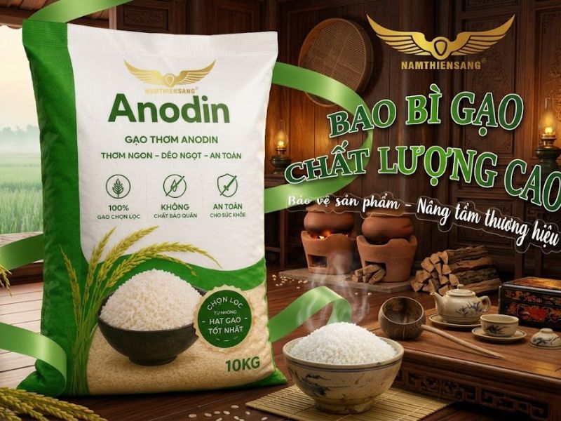 Bao Bì Gạo Hữu Cơ Chất Lượng Cao | Thiết Kế & In Theo Yêu Cầu